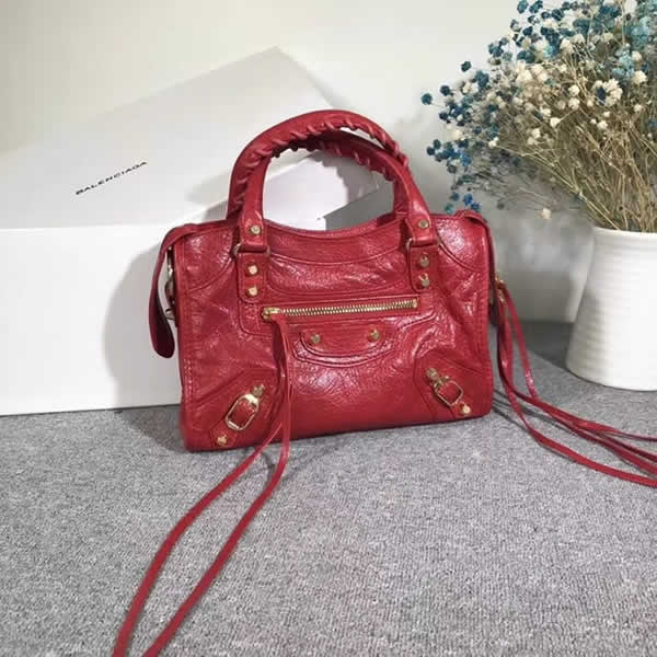 Replica Balenciaga Mini Red City Motorcycle Bag Classic Bag