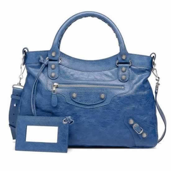 Replica Balenciaga Handbags Giant Silver Town Bleu Cobalt store