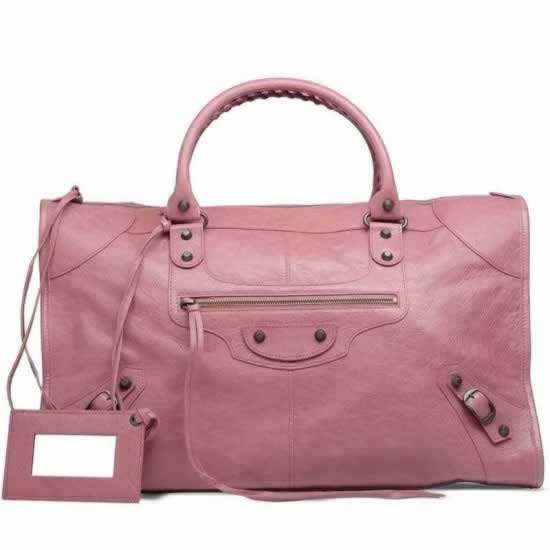 Replica Balenciaga Handbags Work Rose Bruyere for cheap