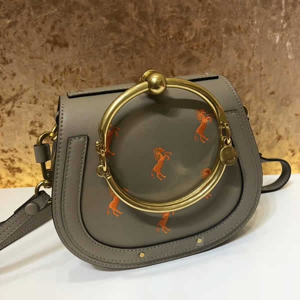 Replica Chloe Nile Vintage Khaki Tote Messenger Bags