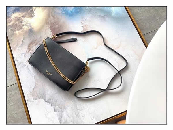 Fake Cheap Givenchy Cross4 Sheepskin Black Shoulder Crossbody Bag