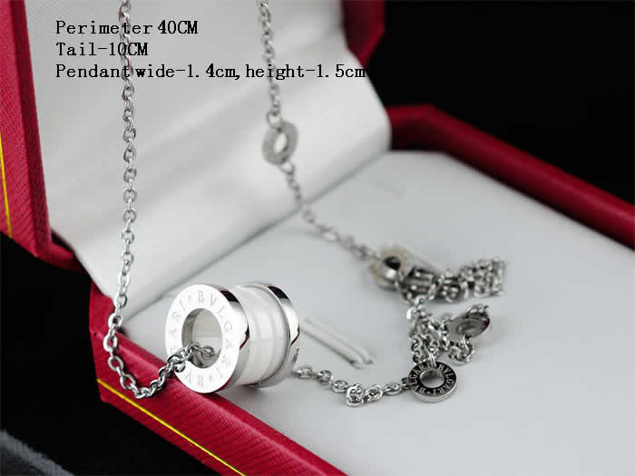 Personalized Customized Necklace For Women Gift Fake Bvlgari Fashion Lady Necklaces 16