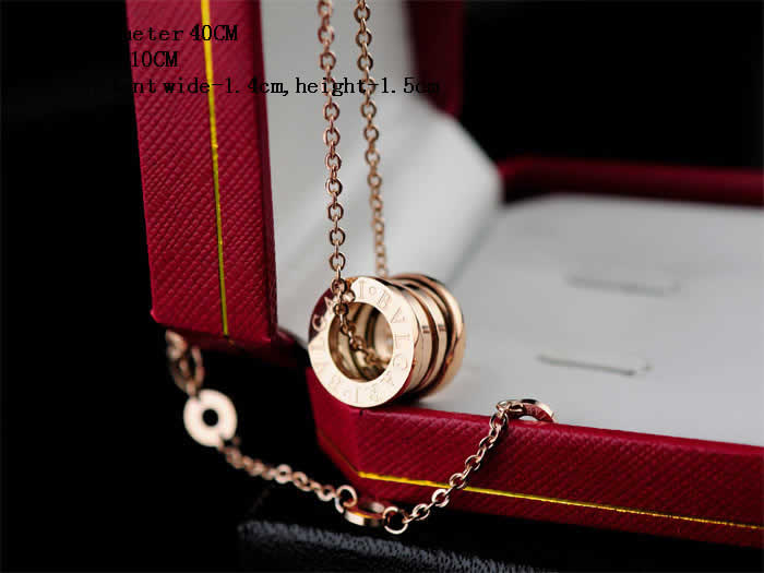 Personalized Customized Necklace For Women Gift Fake Bvlgari Fashion Lady Necklaces 19