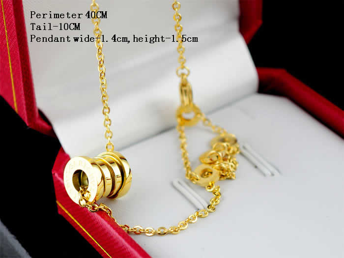 Personalized Customized Necklace For Women Gift Fake Bvlgari Fashion Lady Necklaces 20