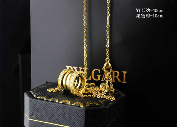 Personalized Customized Necklace For Women Gift Fake Bvlgari Fashion Lady Necklaces 40