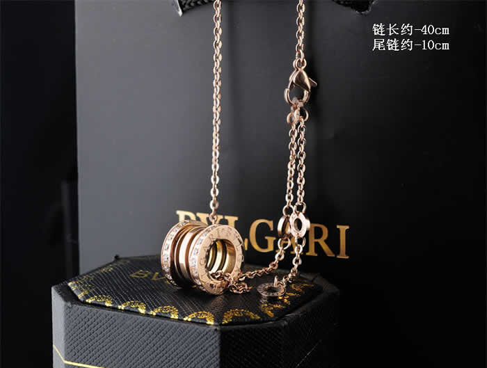 Personalized Customized Necklace For Women Gift Fake Bvlgari Fashion Lady Necklaces 41