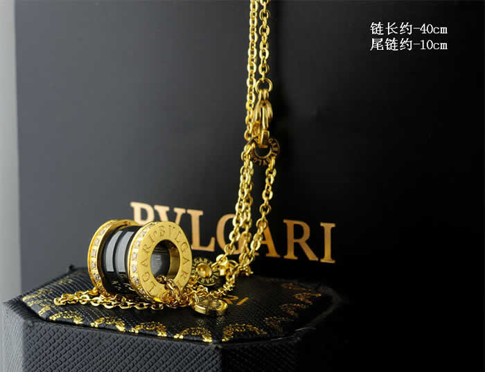 Personalized Customized Necklace For Women Gift Fake Bvlgari Fashion Lady Necklaces 43