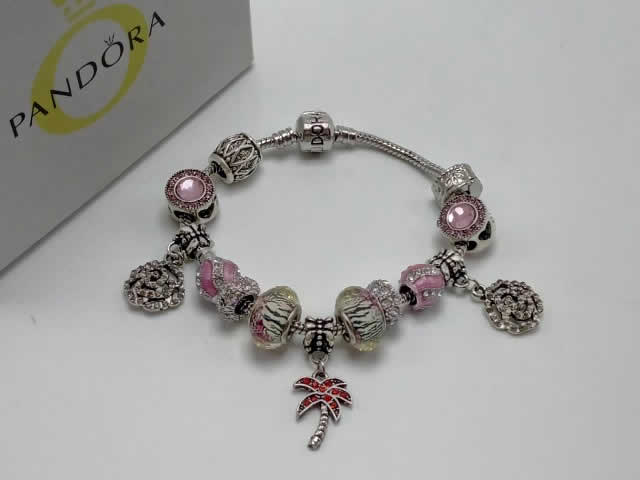 Bracelets Women Men Gifts High Quality Fake Pandora Bracelet 73