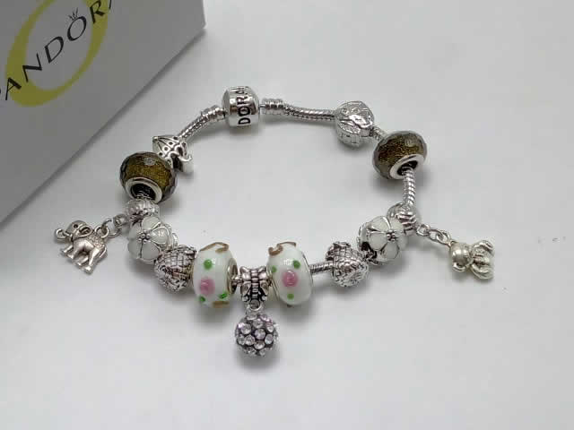 Bracelets Women Men Gifts High Quality Fake Pandora Bracelet 78