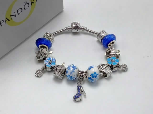 Bracelets Women Men Gifts High Quality Fake Pandora Bracelet 80