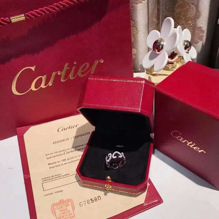 Classic New Simple Finger Ring Fake New Cartier Rings 06