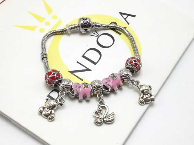 Bracelets Women Men Gifts High Quality Fake Pandora Bracelet 35