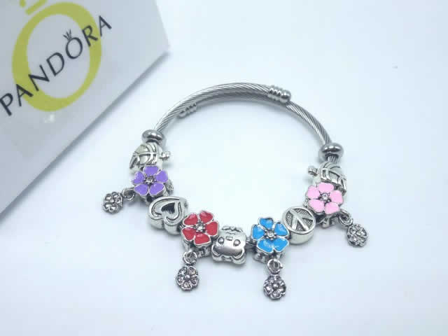 Bracelets Women Men Gifts High Quality Fake Pandora Bracelet 104