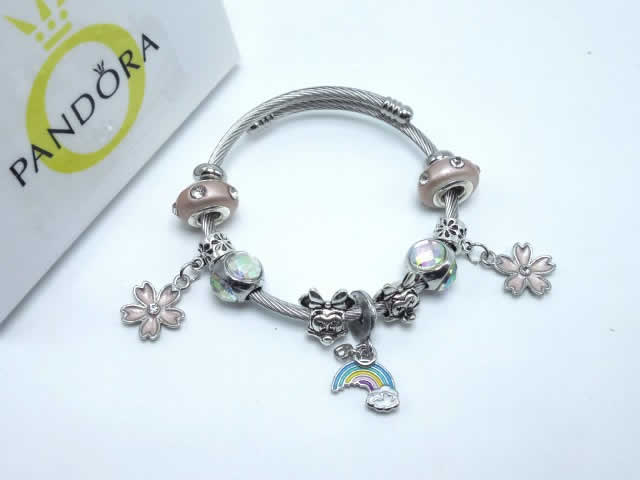 Bracelets Women Men Gifts High Quality Fake Pandora Bracelet 108