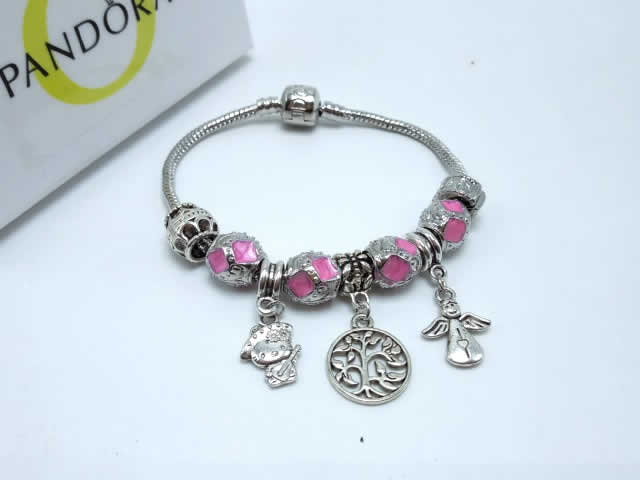 Bracelets Women Men Gifts High Quality Fake Pandora Bracelet 129