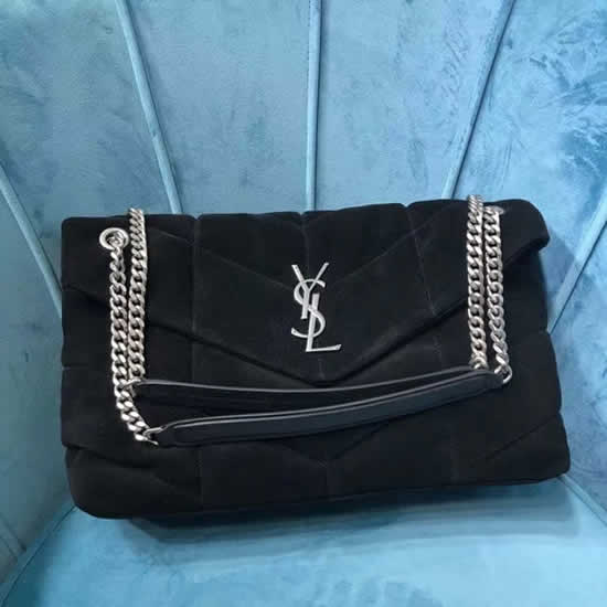 Replica Hot Sale Yves Saint Laurent Paris Black Shoulder Bag